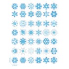 Ядливи стикери - Коледни снежинки