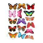 Ядливи стикери - декоративни пеперуди #01