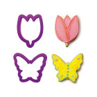 Комплект резци Decora - лале и пеперуда