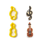Комплект резци Decora - нота и цигулка