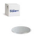 Луксозна кръгла основа Bakery - сребро - 23 см