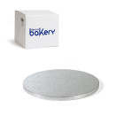 Луксозна кръгла основа Bakery - сребро - 38 см