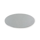 Луксозна кръгла основа Decora - тънка сребро - 28 см