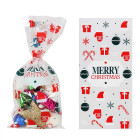 Декоративни торбички OEM - Merry Christmas 10 бр.