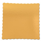Квадратни подложки златни 30х30 см 5 бр.