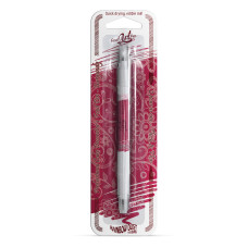 Декоративна писалка - винено червена
