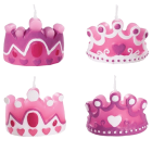 Комплект свещи - кралски корони