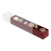 Аксесоари за украса - Луксозна кутия за шоколадови бонбони кестенява - 19x3x3 см