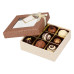 Аксесоари за украса - Луксозна кутия за шоколадови бонбони - 9 гнезда