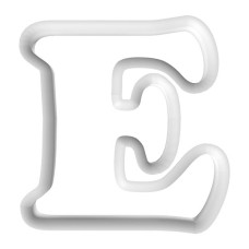 Резци на форми - Резец - буква Е