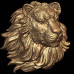 Силиконова форма - глава на лъв