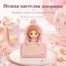 Силиконов молд CB-Molds - момиче с табелка 7.5 х 8 х h2.7 см