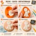 Силиконов молд CB-Molds - Първи учебен ден – момче с чанта и звънец