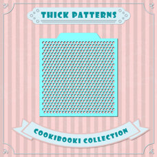 Пластмасов шаблон - мини шестоъгълници