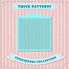 Пластмасов шаблон - мини звезди