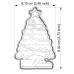 Резци на форми - Резец с щампа - Коледна елха