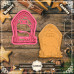 Резец с щампa - Халоуин RIP надгробна плоча