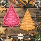 Резец с щампа - елха със сняг