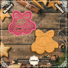 Резец с щампа - Великденски яйца с панделка