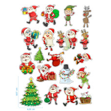 Коледа - Ядливи стикери - Коледни стикери #03