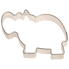 Метален резец - хипопотам 7,5 см