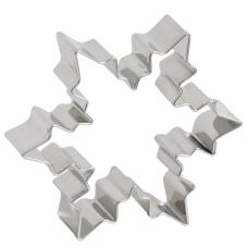 Резци на форми - Метален резец - снежен кристал 6.5 см