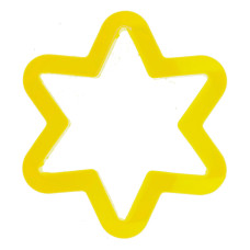 Резци на форми - Пластмасов резец Decora - Коледна звезда