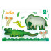 Резци на форми - Комплект резци Decora - крокодил и слон