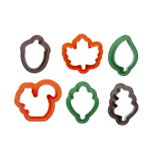 Резци на форми - Комплект резци Decora - мини есенни листа и катерица