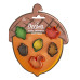 Комплект резци Decora - мини есенни листа и катерица