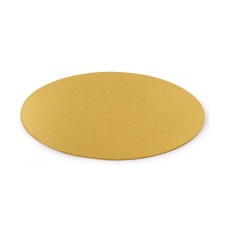 Мъфини и торти - Луксозна кръгла основа Decora - тънка злато - 30 см