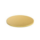 Луксозна кръгла основа Decora - злато - 30 см