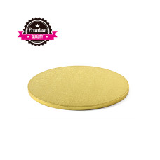 Мъфини и торти - Луксозна кръгла основа Decora Premium - злато - 30 см