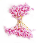 Тичинки за цветя - светло розови стиропор