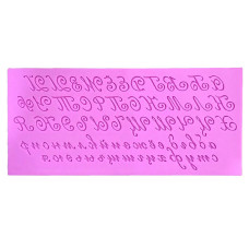 Калъпи за форми - Силиконов калъп - калиграфски букви