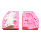 Силиконов калъп - 3D заек