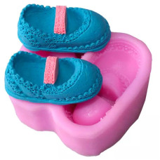 Калъпи за форми - Силиконов калъп - бебешки обувки
