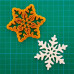 Резци на форми - Резец - декоративна снежинка #2