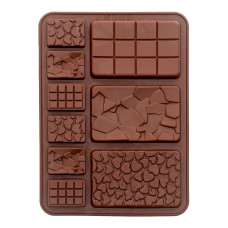 Калъпи за форми - Силиконов калъп - шоколадови форми микс