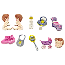 Текстурни щампи - бебешки артикули