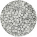 Аксесоари за украса - Захарни сребърни конфети - перлени кръгчета