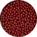 Декоративни шоколадови перли FunCakes - бордо 6 мм