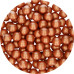 Аксесоари за украса - Декоративни шоколадови перли FunCakes - мед 10 мм