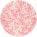 Захарни перли - розови и бели