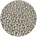 Аксесоари за украса - Декоративни шоколадови перли - металик сребърни