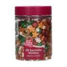 Захарни фигурки FunCakes - Коледни целувки от джел 70 гр