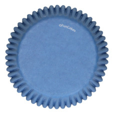 Мъфини и торти - Форма за мъфини FunCakes - кралско сини стандартни 48 бр.