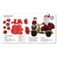 Комплект резци - Пътуващият Дядо Коледа