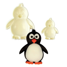 Щампи и текстури - Комплект резци Pop It - пингвин