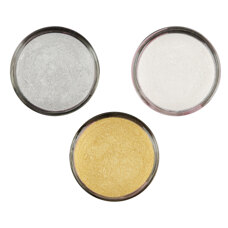 Перлени оцветители Kupken - Honey Gold, Bright Silver, Pearl White